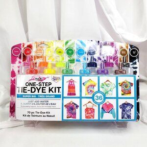 Tulip One-Step Tie-Dye Kit 70-Piece Super Big No Presoaking Required